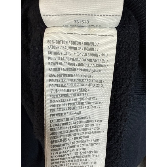 Hollister Beach Watch Graphic Sweatshirt Navy Blue Pullover Long Sleeve Womens L - Picture 9 of 10